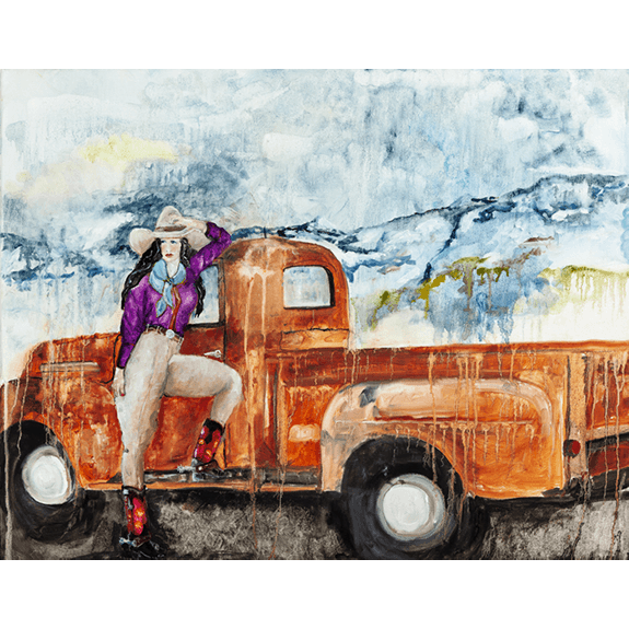 Diamonds & Rust - Giclee Print